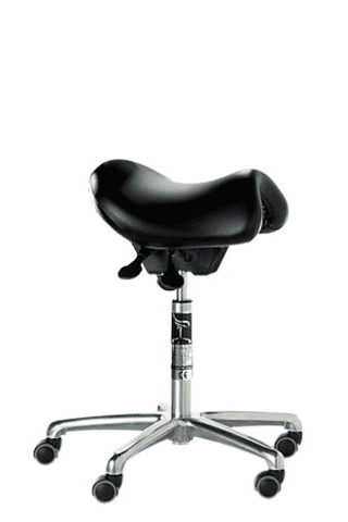 Bambach Saddle Seat Executive No Back Ergonomic Chair