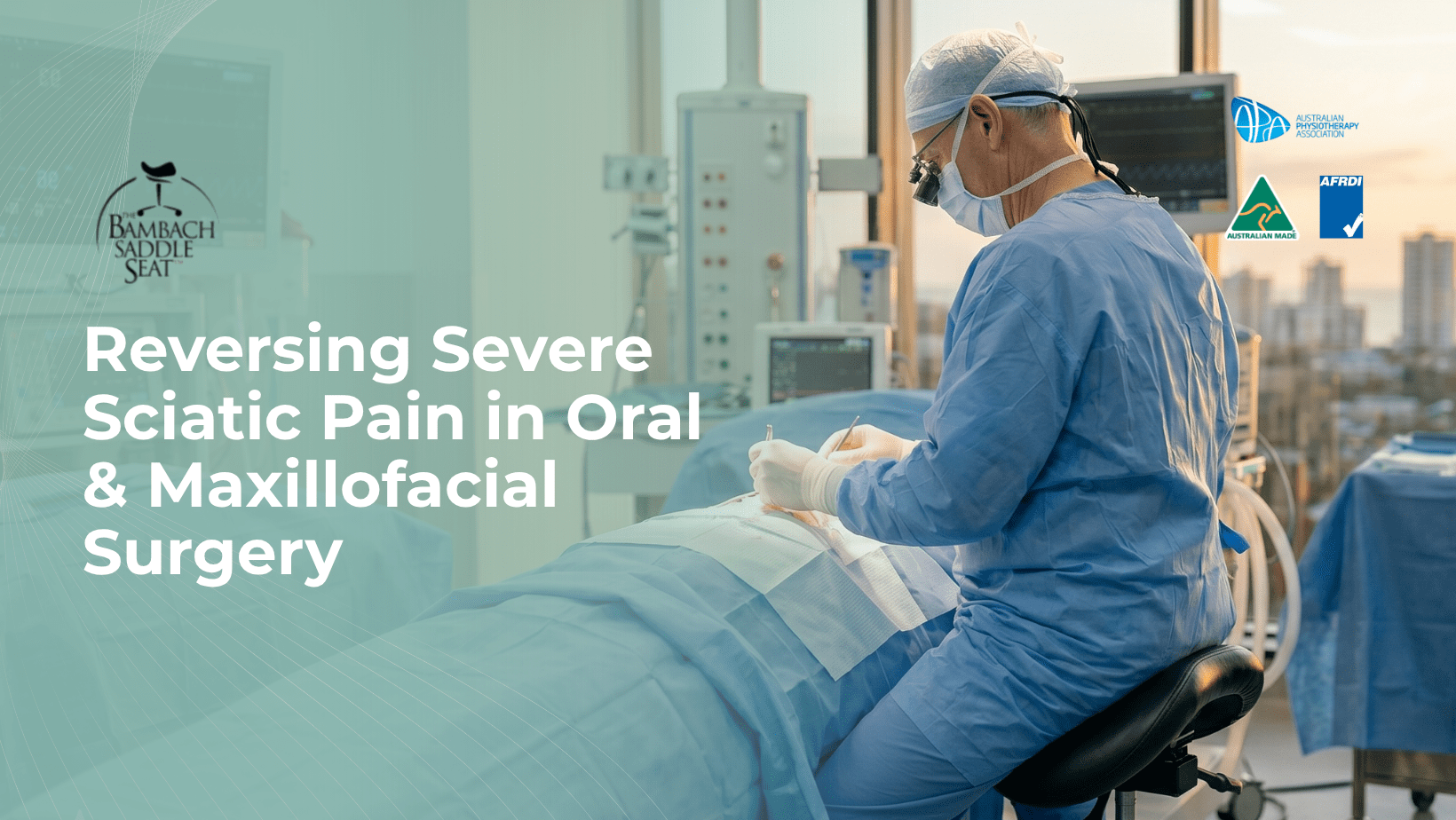 Dentist sciatic pain