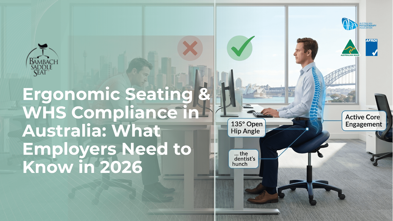 WHS ergonomic seating complian
