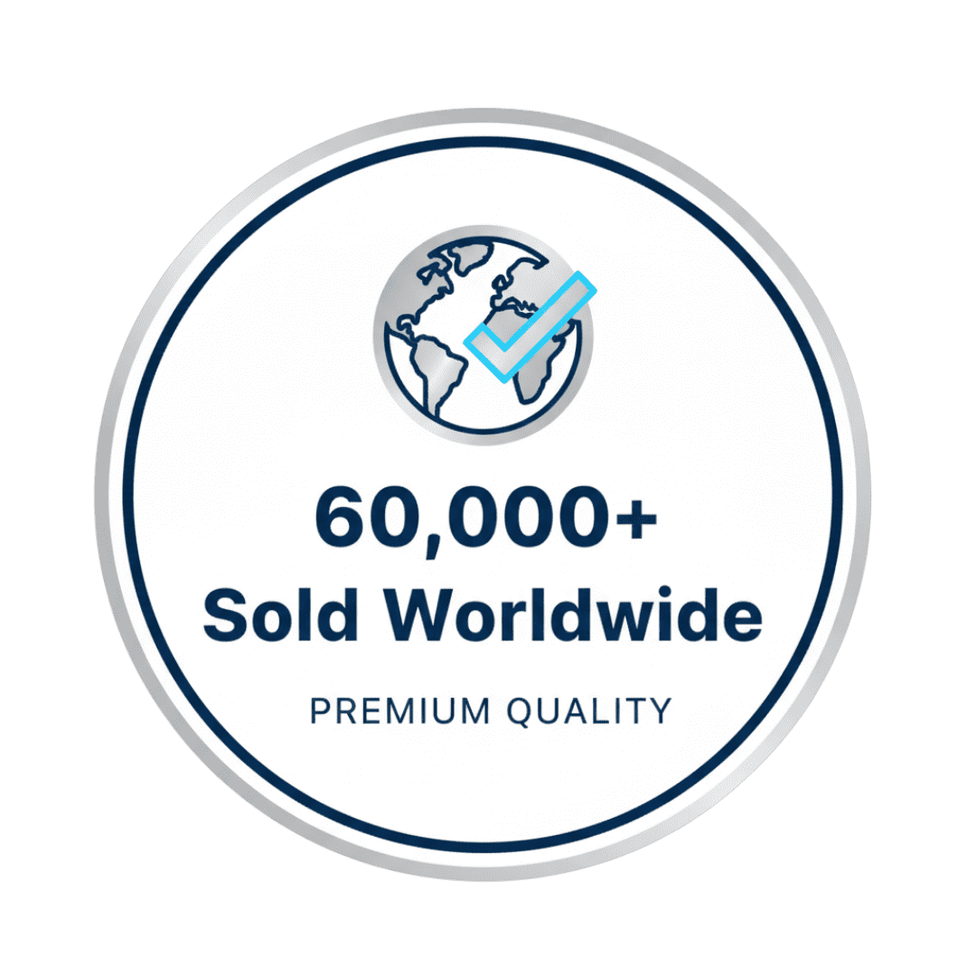 60000+ sold logo